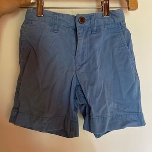 Gap boys blue khaki shorts